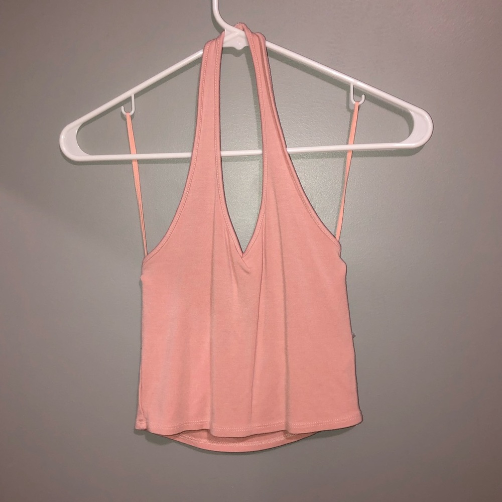 ‼️SOLD‼️Garage | Cropped Halter Top